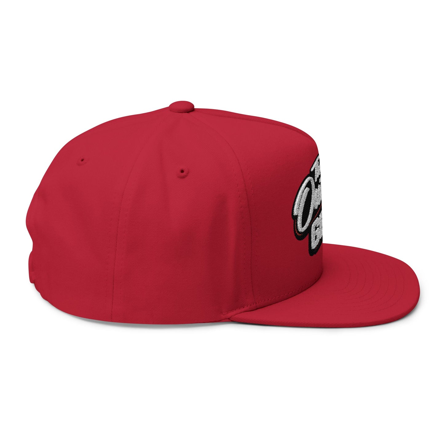 Flat Bill Cap β "The Outhouse Gen X" Embroidered Snapback