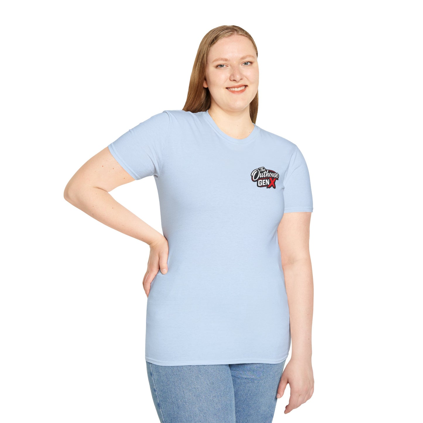 Gen X Hose Water T-Shirt — "Raised on Hose Water" Retro Firehouse Tee