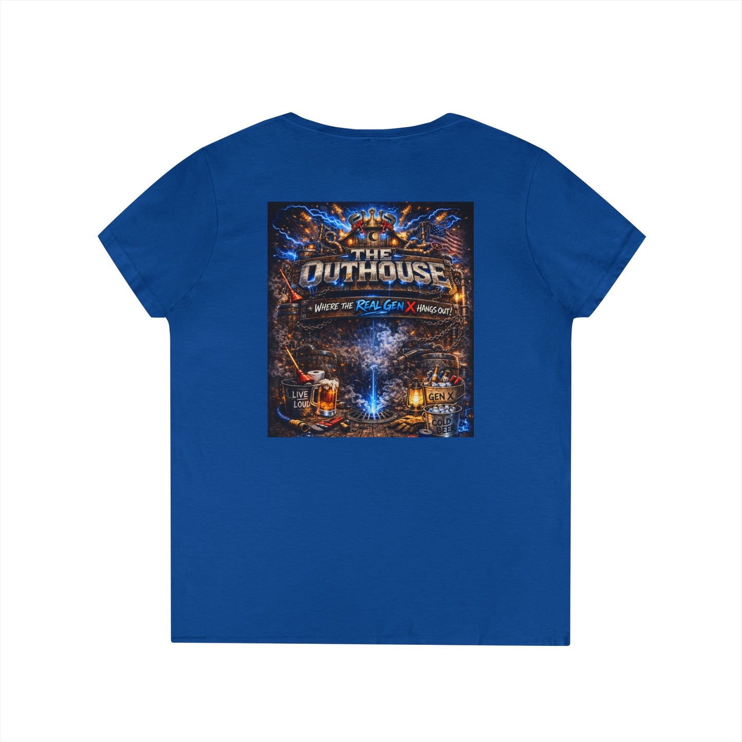 THE OUTHOUSE – GEN X GARAGE SERIES V-NECK