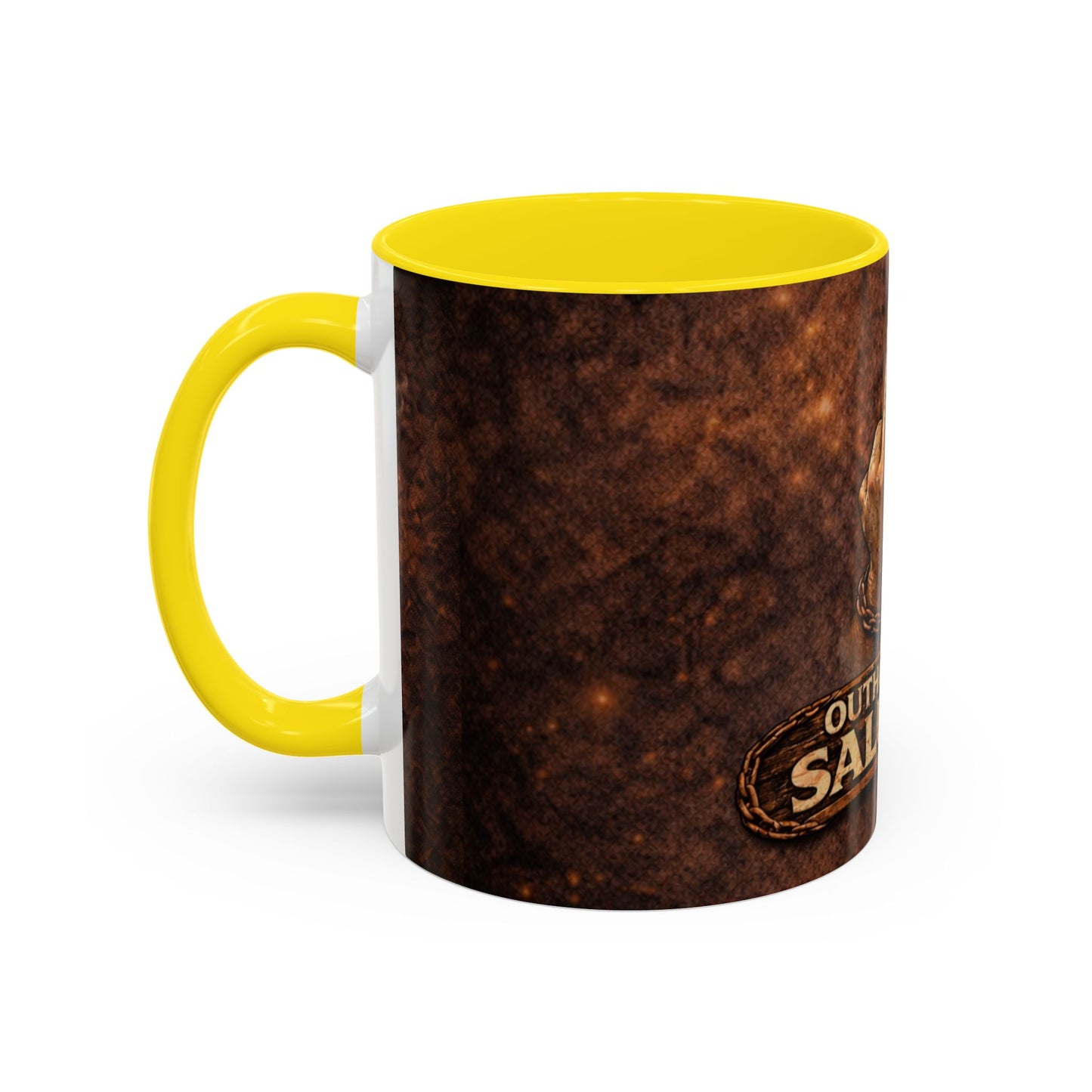 Outhouse Salute Coffee Mug — Bold Gen-X Attitude (11/15oz)