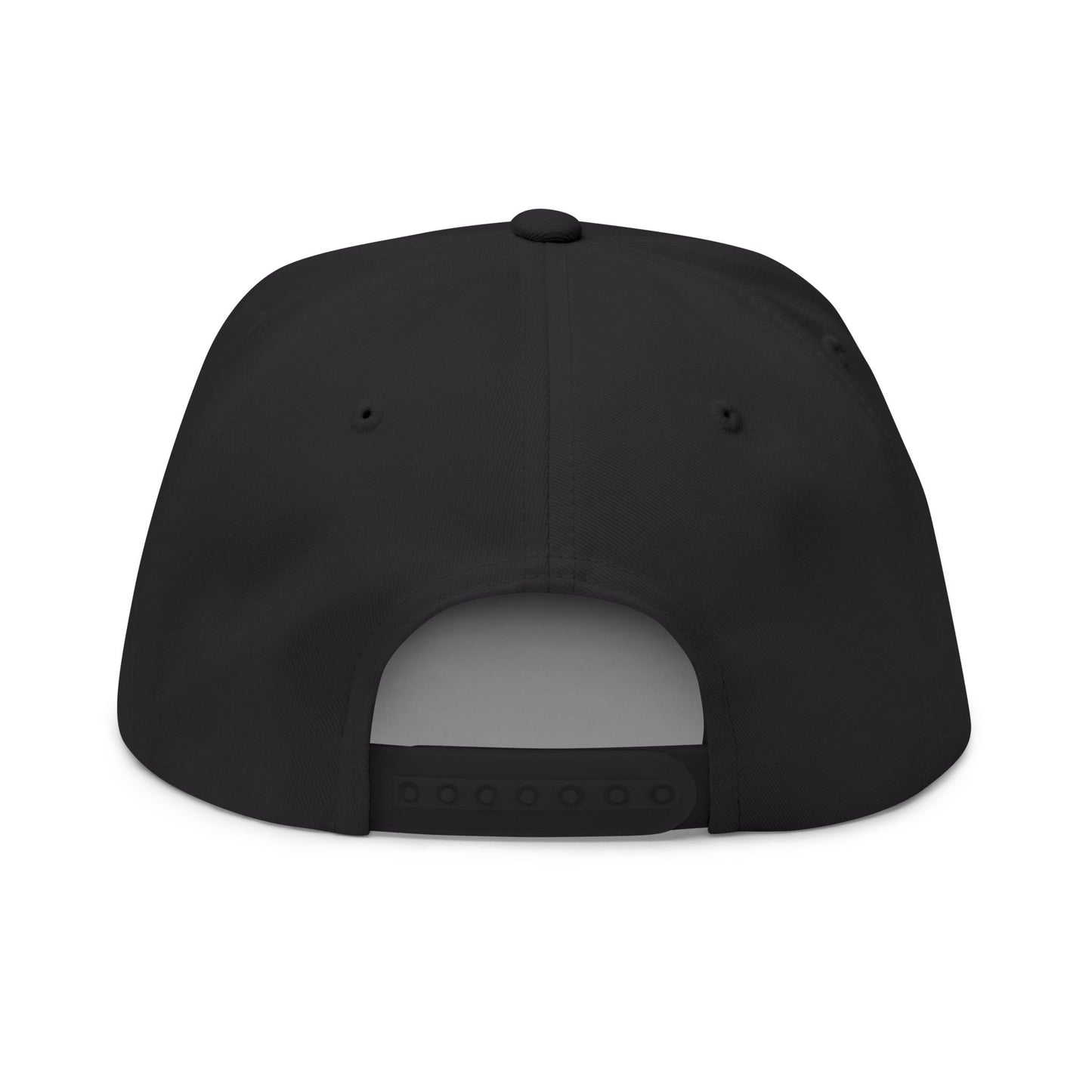 Flat Bill Cap — "The Outhouse Gen X" Embroidered Snapback