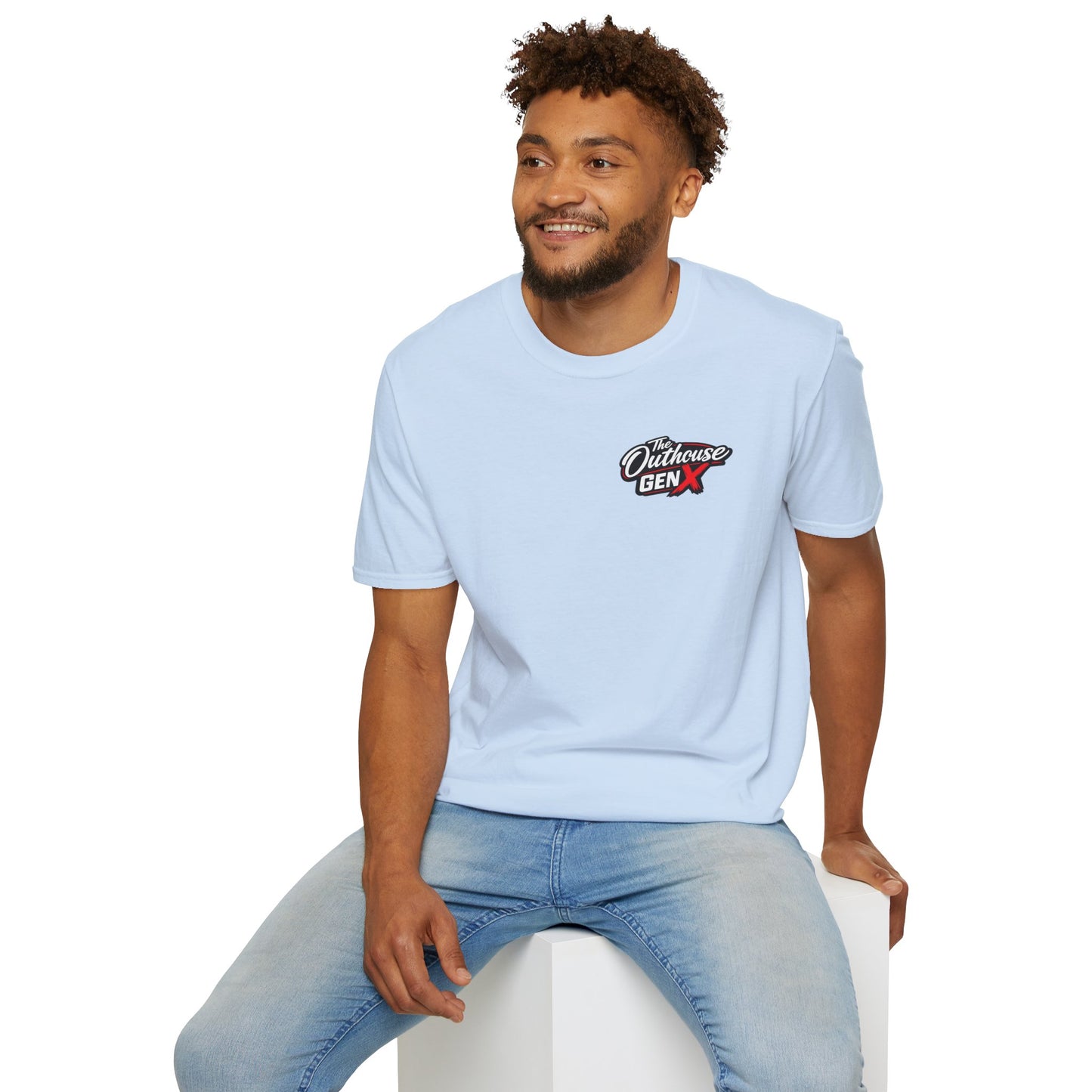 Gen X Hose Water T-Shirt — "Raised on Hose Water" Retro Firehouse Tee