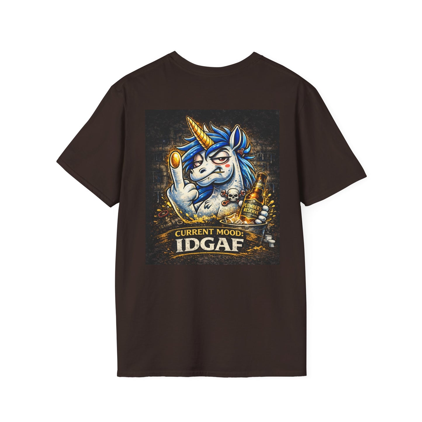 T-Shirt — 'I Have 3 Moods' Funny Unicorn Graphic Tee