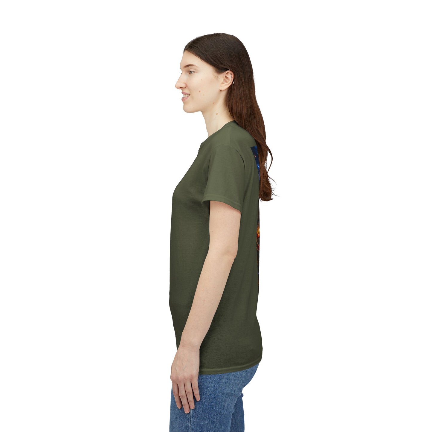 The Outhouse Gen X Tee — Retro Campfire Nostalgia Graphic T-Shirt