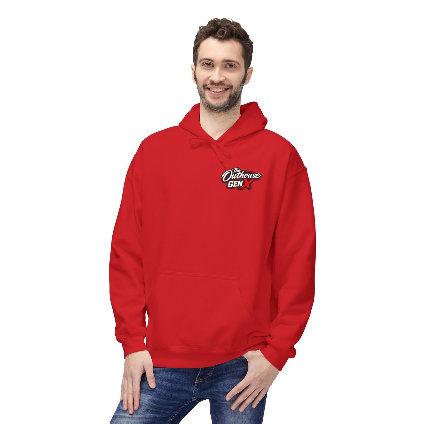 Hoodie — "The Outhouse" Fantasy Gaming Crew Pullover