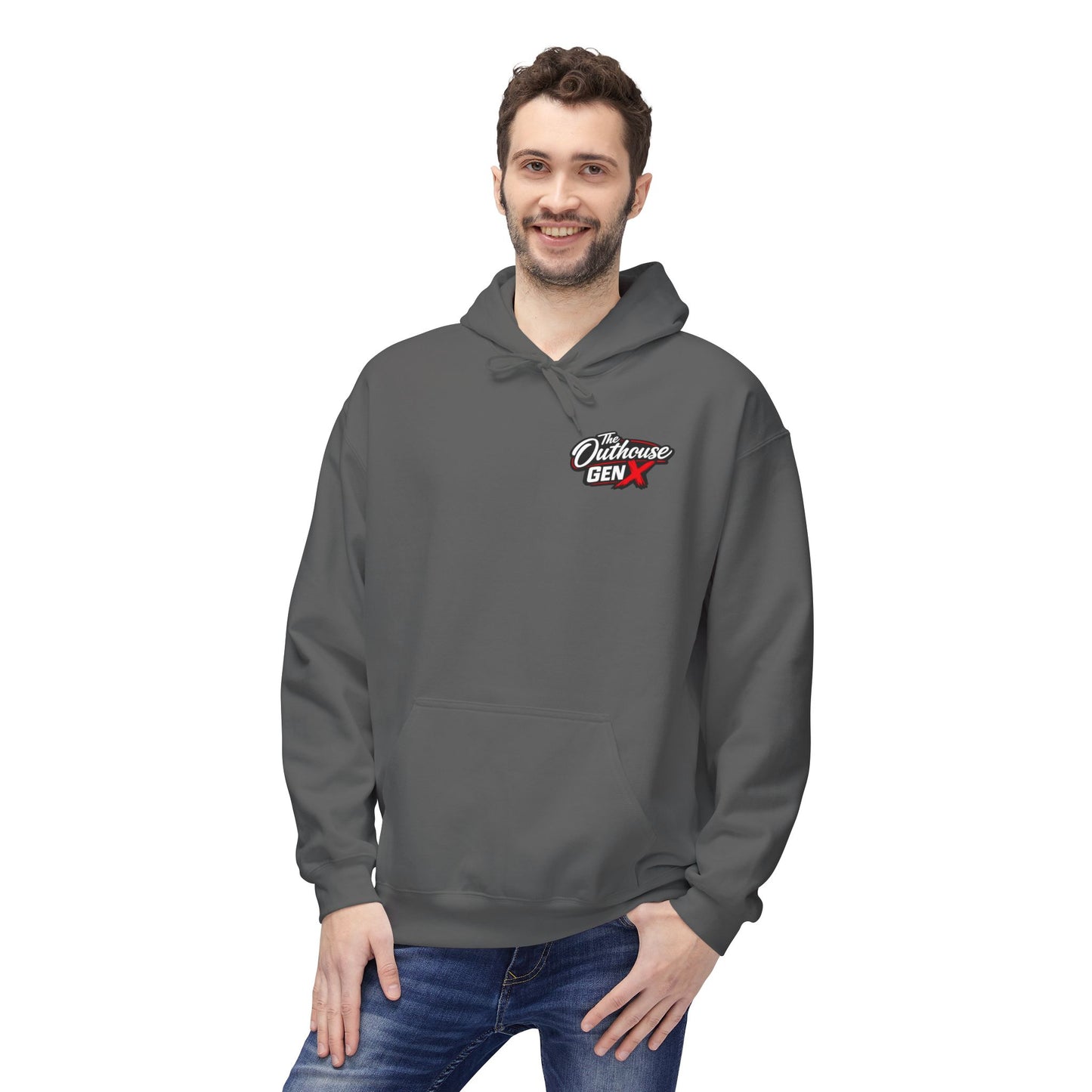 Hoodie — "The Outhouse" Fantasy Gaming Crew Pullover