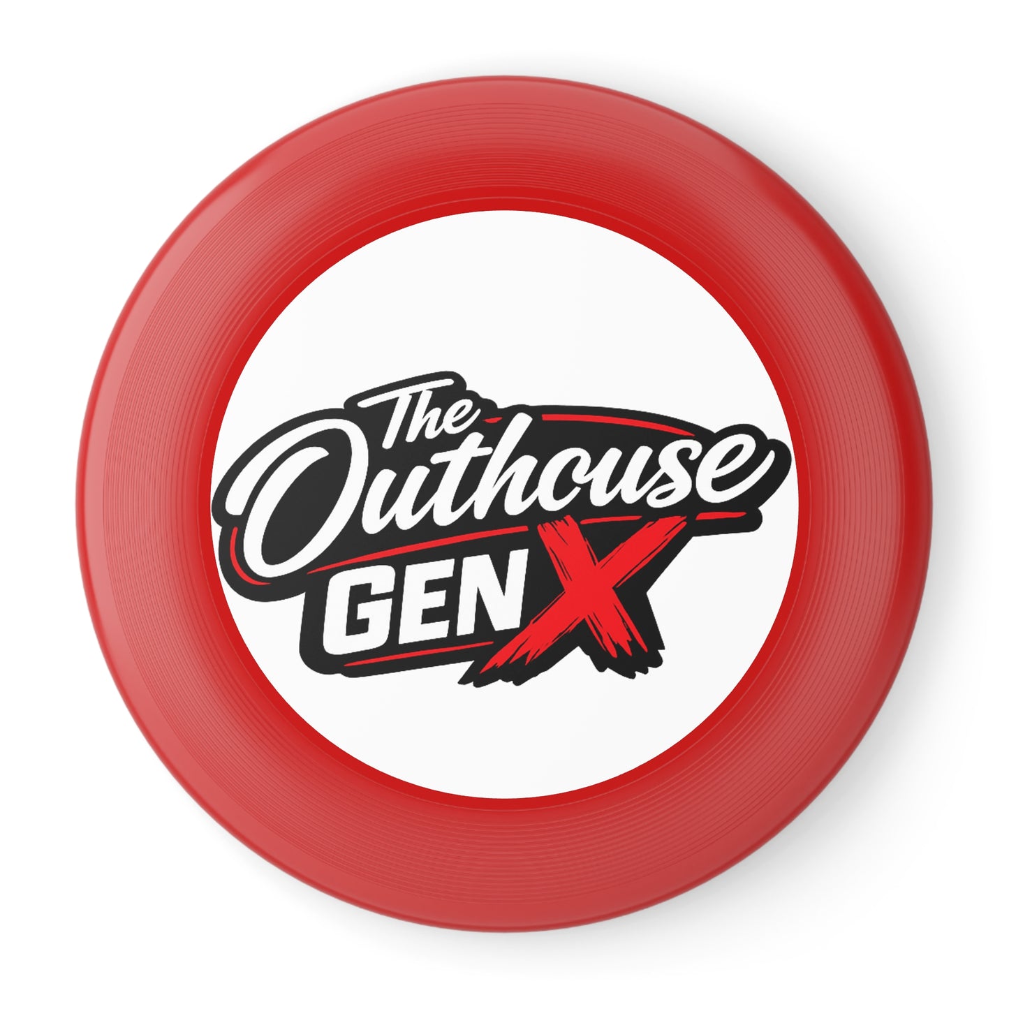Frisbee — 'The Outhouse Gen X' Logo Flying Disc