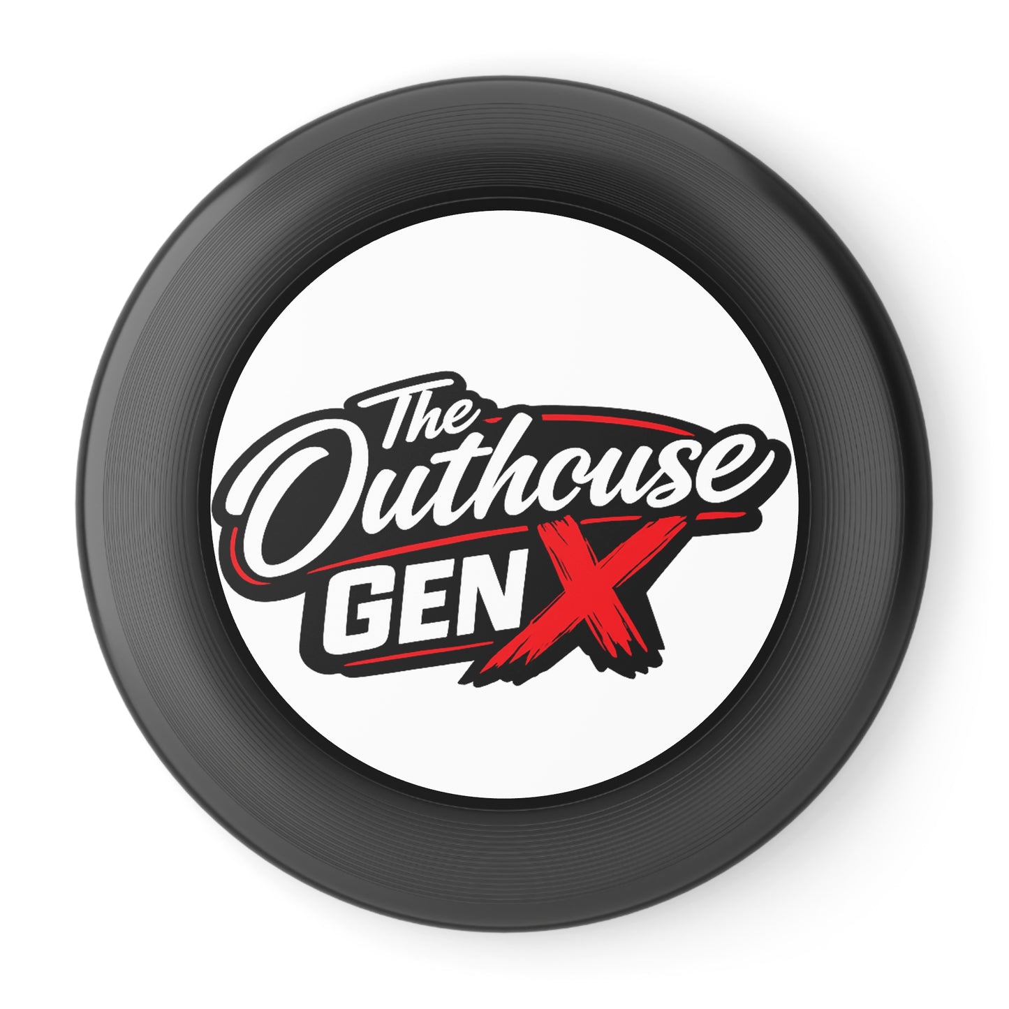 Frisbee — 'The Outhouse Gen X' Logo Flying Disc