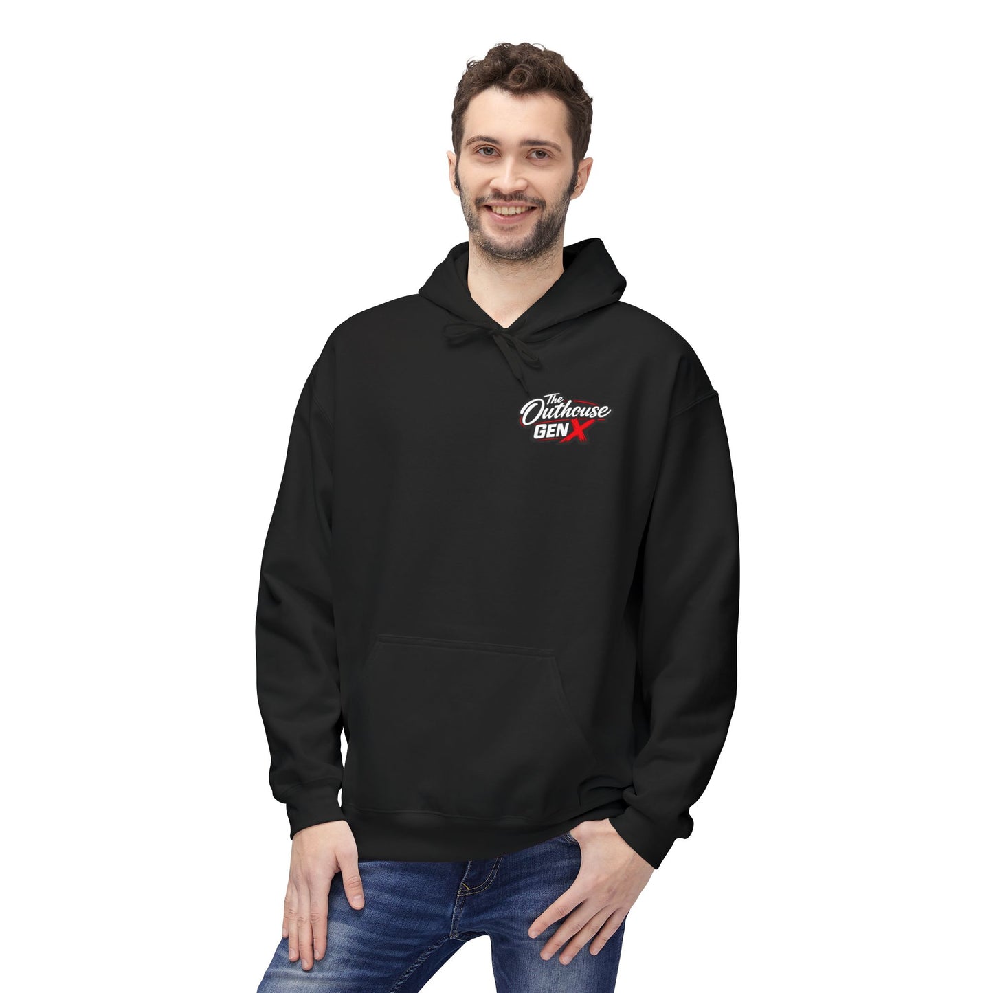 Hoodie — "The Outhouse" Fantasy Gaming Crew Pullover