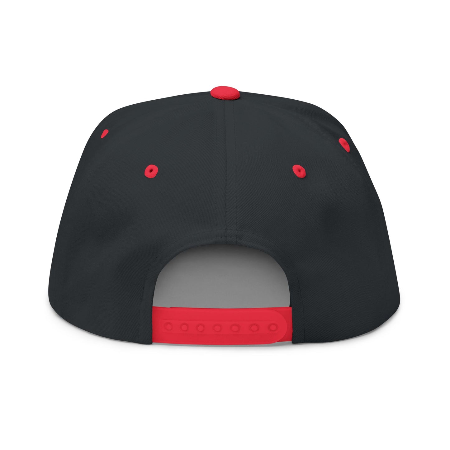 Flat Bill Cap — "The Outhouse Gen X" Embroidered Snapback