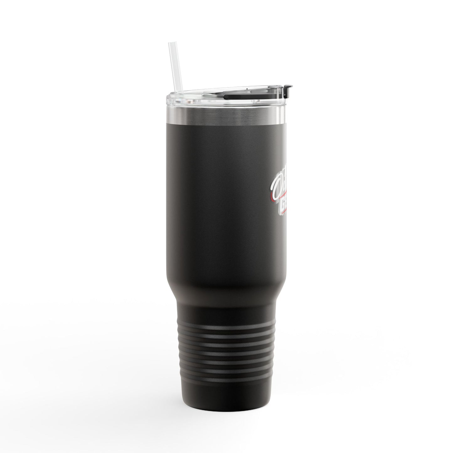 Outhouse Gen-X Insulated Tumbler — 40oz Travel Mug with Red X Logo