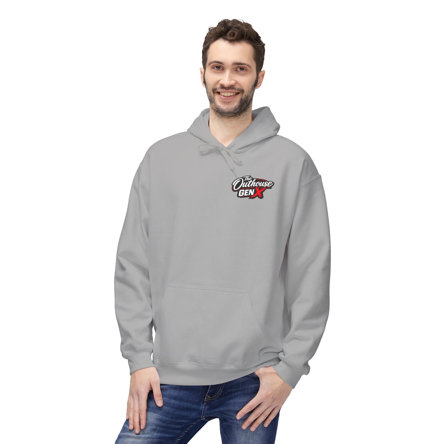 Hoodie — "The Outhouse" Fantasy Gaming Crew Pullover