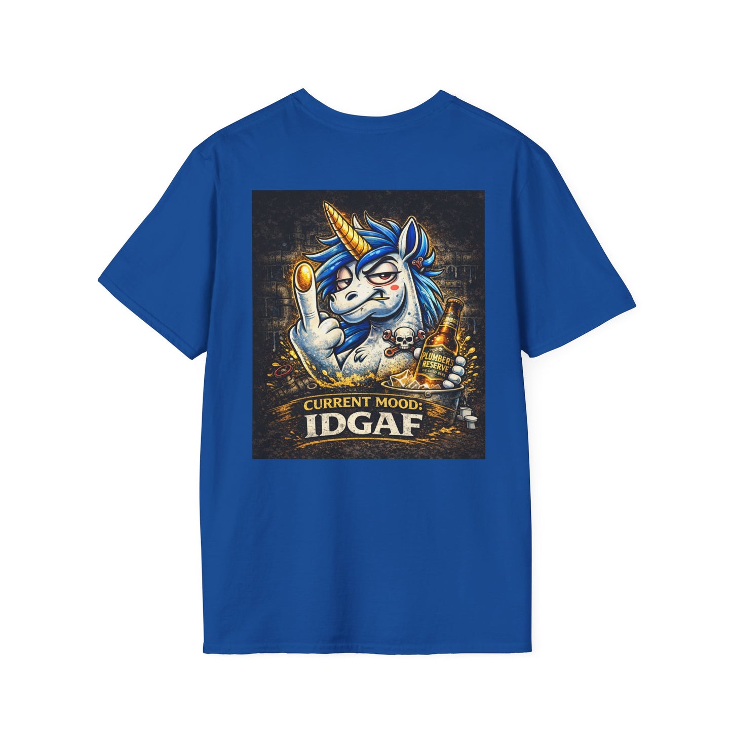T-Shirt — 'I Have 3 Moods' Funny Unicorn Graphic Tee
