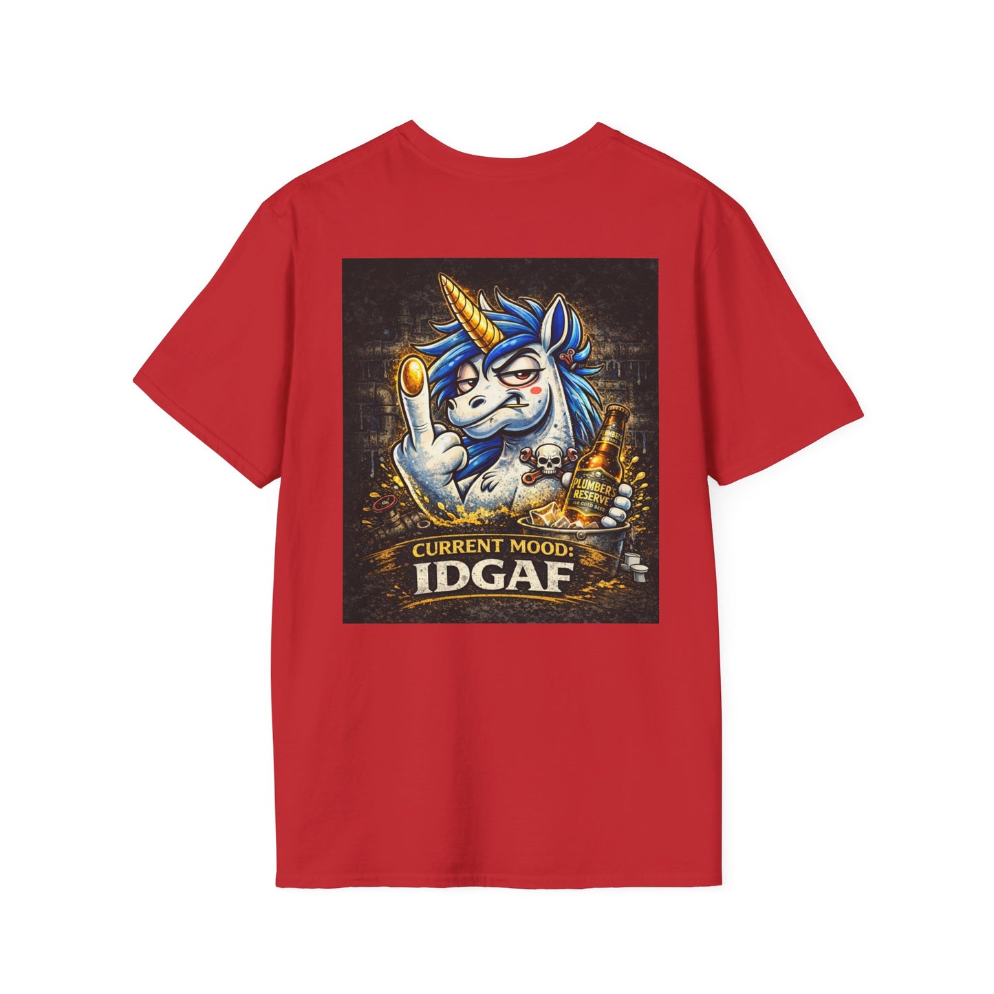 T-Shirt — 'I Have 3 Moods' Funny Unicorn Graphic Tee