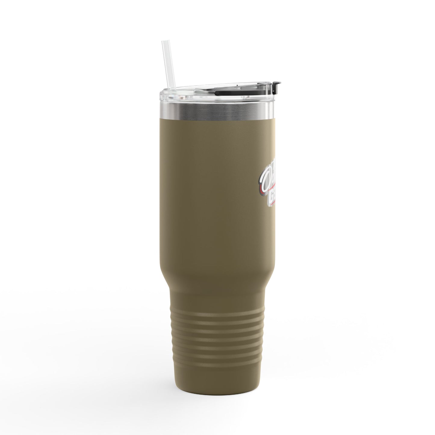 Outhouse Gen-X Insulated Tumbler — 40oz Travel Mug with Red X Logo