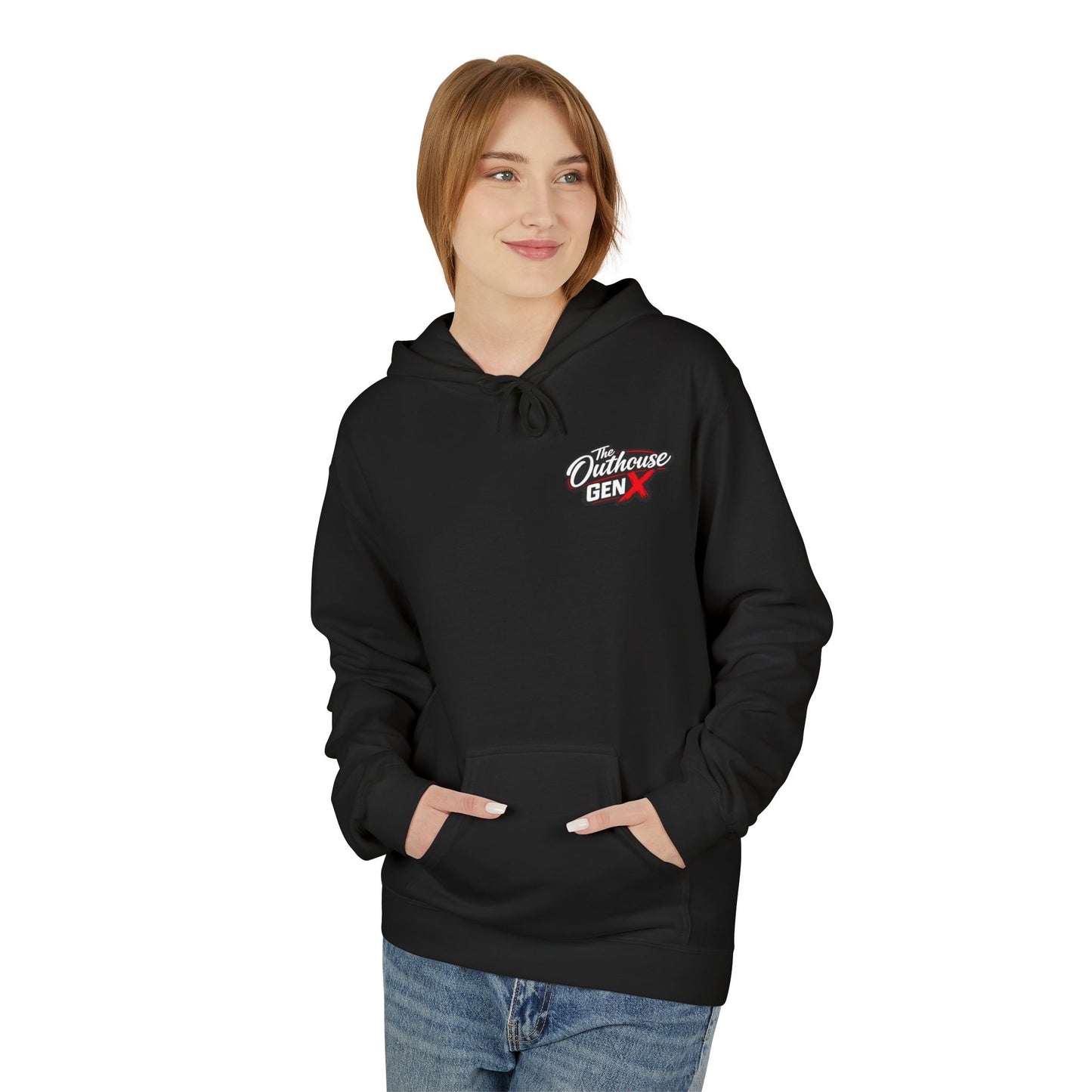Hoodie — "The Outhouse" Fantasy Gaming Crew Pullover