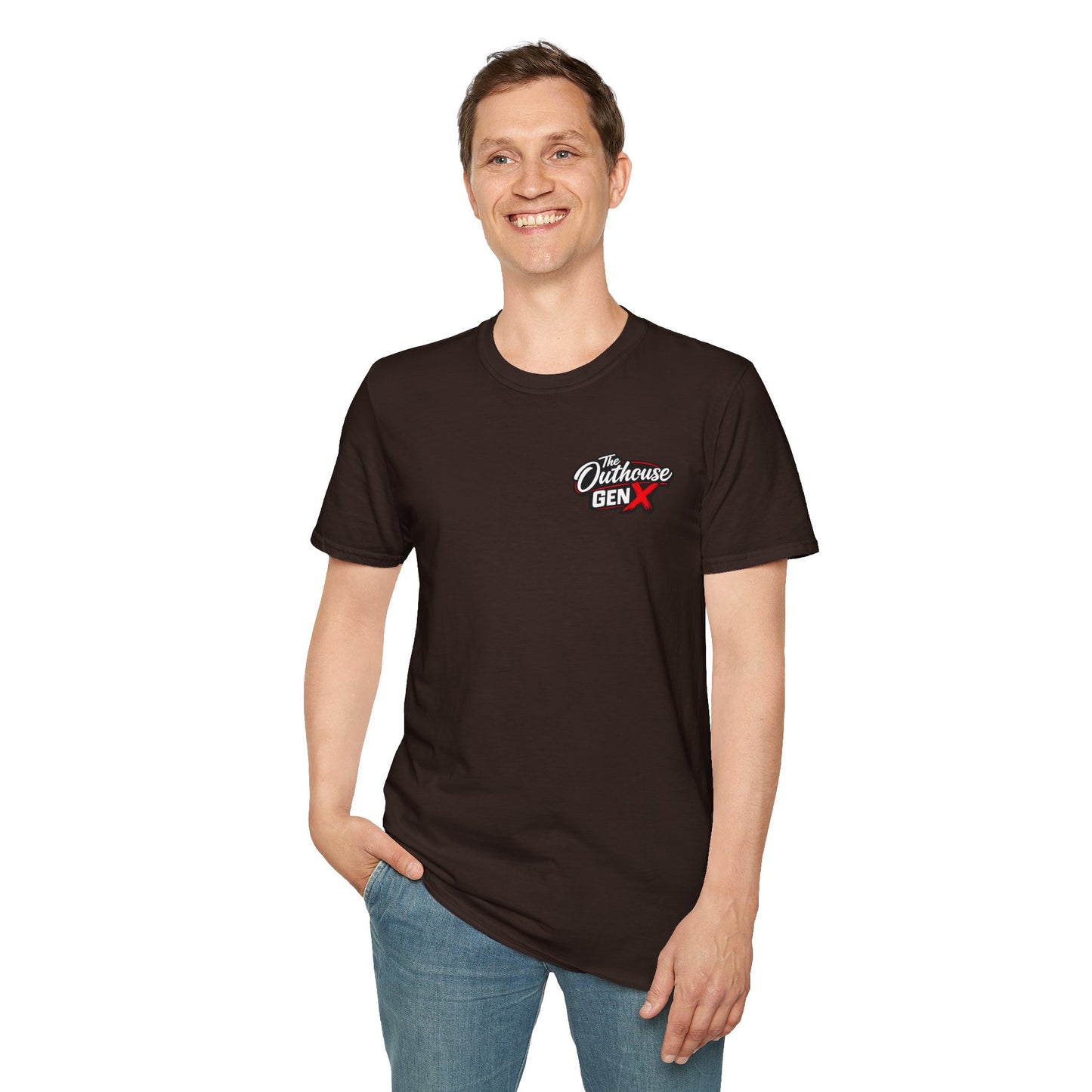 Gen X Hose Water T-Shirt — "Raised on Hose Water" Retro Firehouse Tee