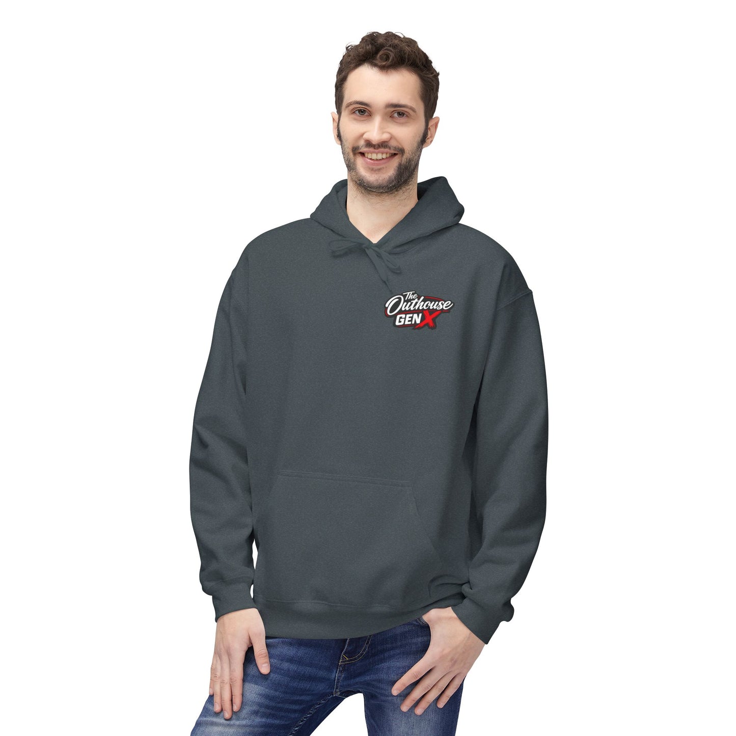 Hoodie — "The Outhouse" Fantasy Gaming Crew Pullover