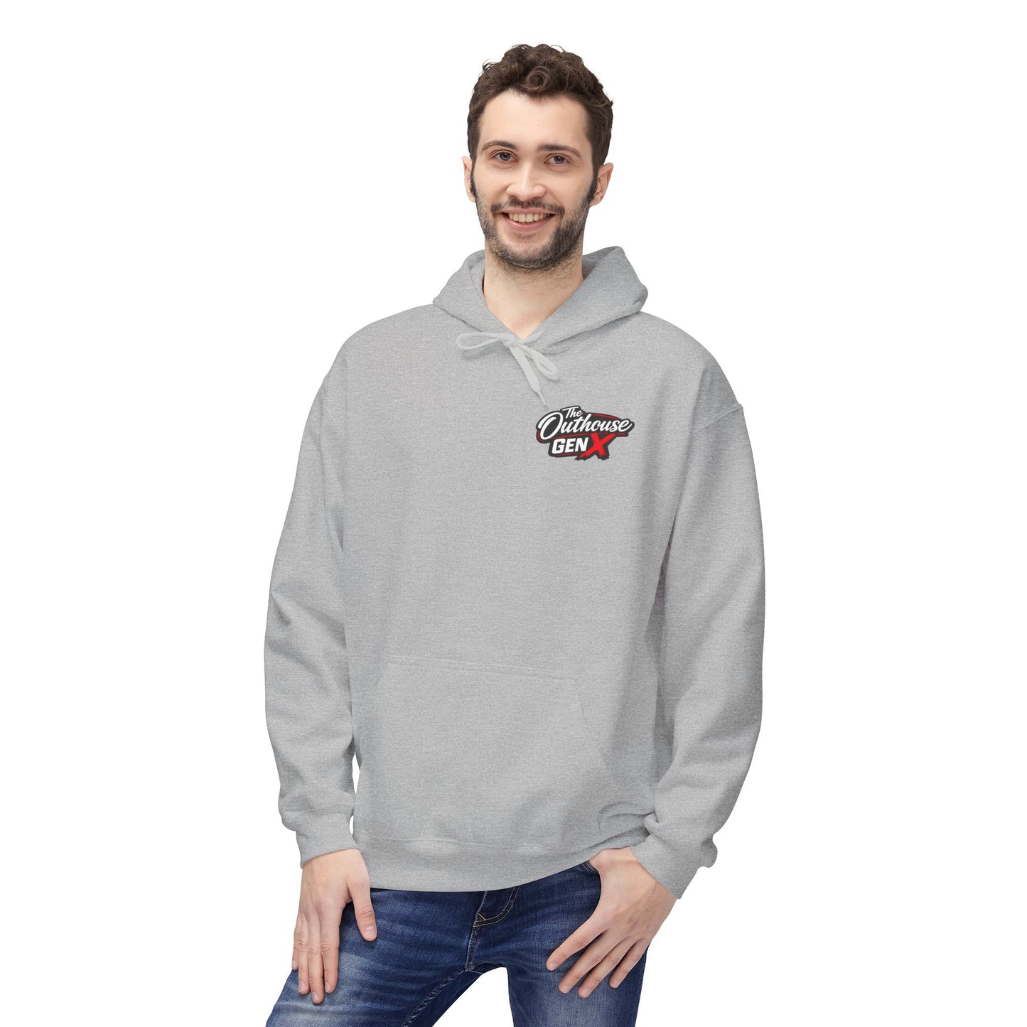 Hoodie — "The Outhouse" Fantasy Gaming Crew Pullover