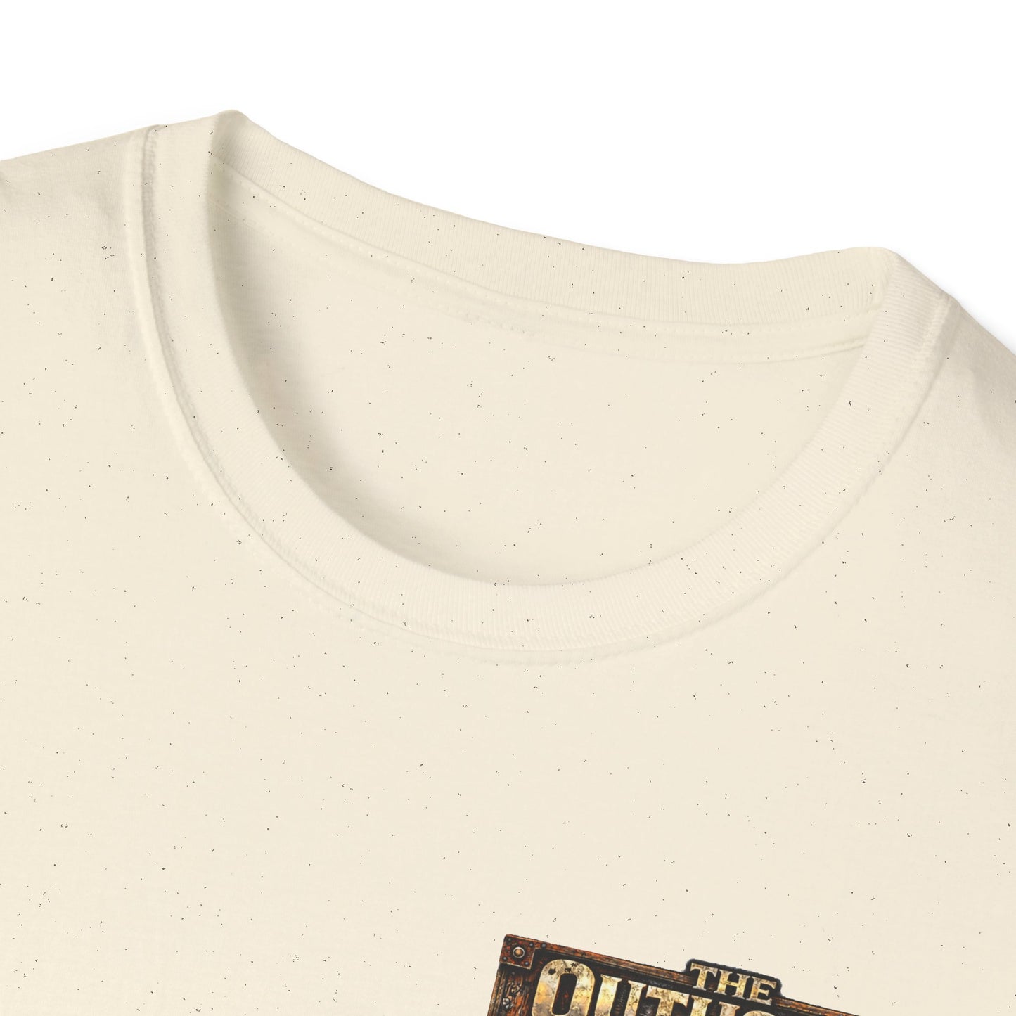 Outhouse Salute T-Shirt — Rustic Hand Gesture Graphic Tee
