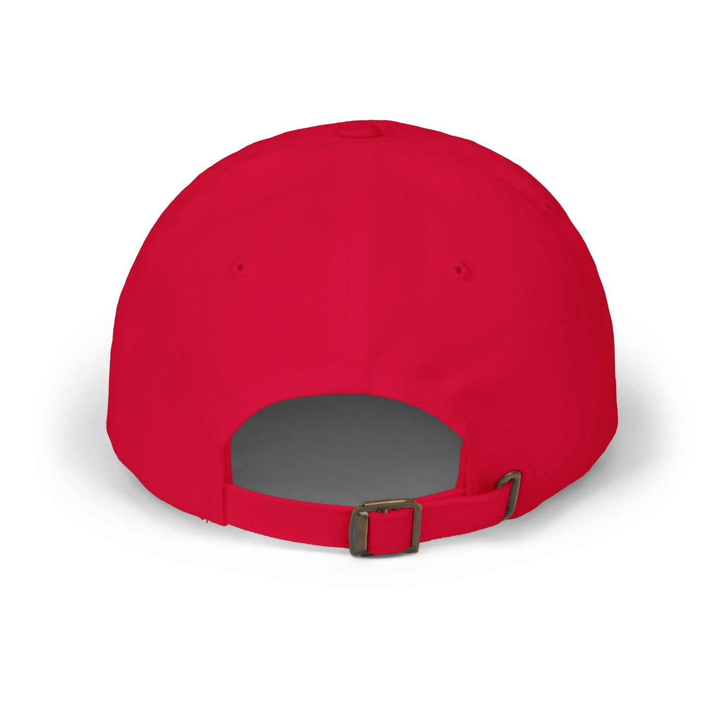 Outhouse Gen‑X Dad Cap — Bold Red X Logo Hat