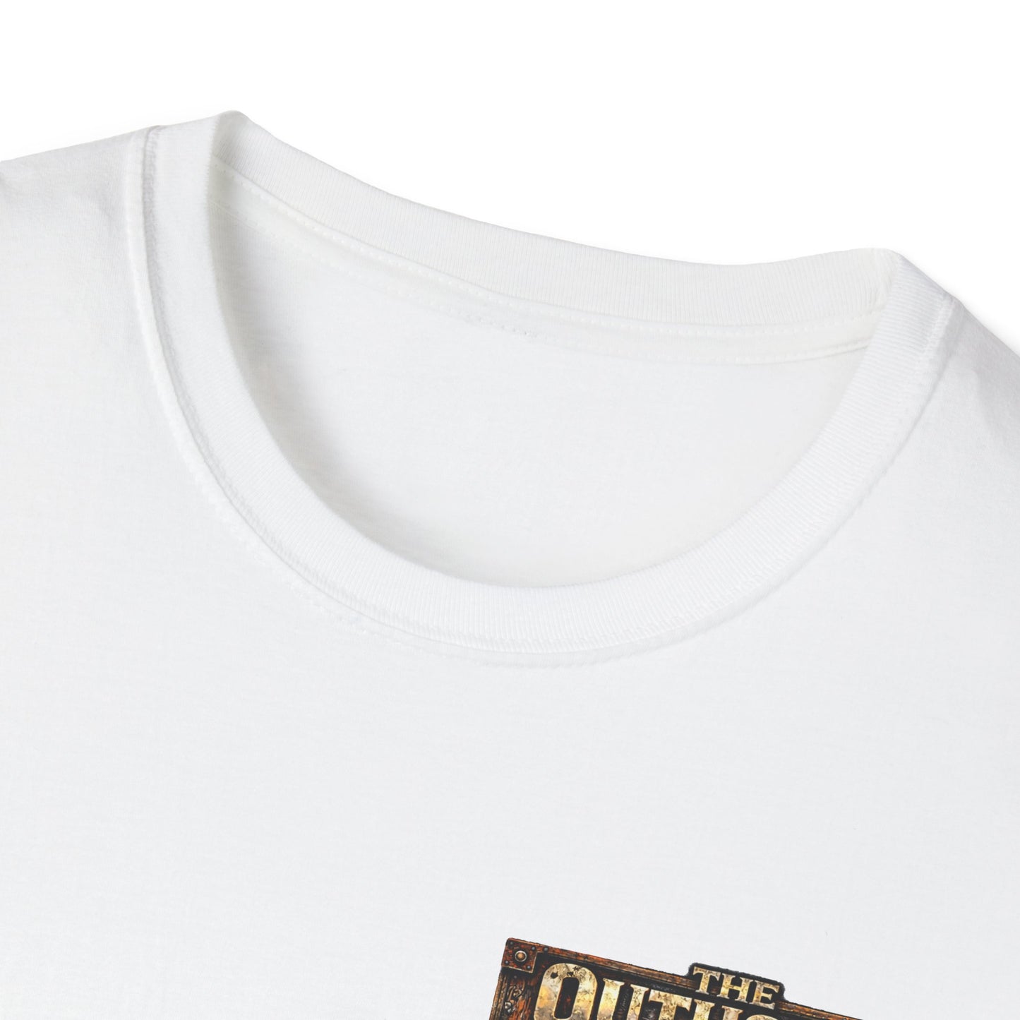 Outhouse Salute T-Shirt — Rustic Hand Gesture Graphic Tee