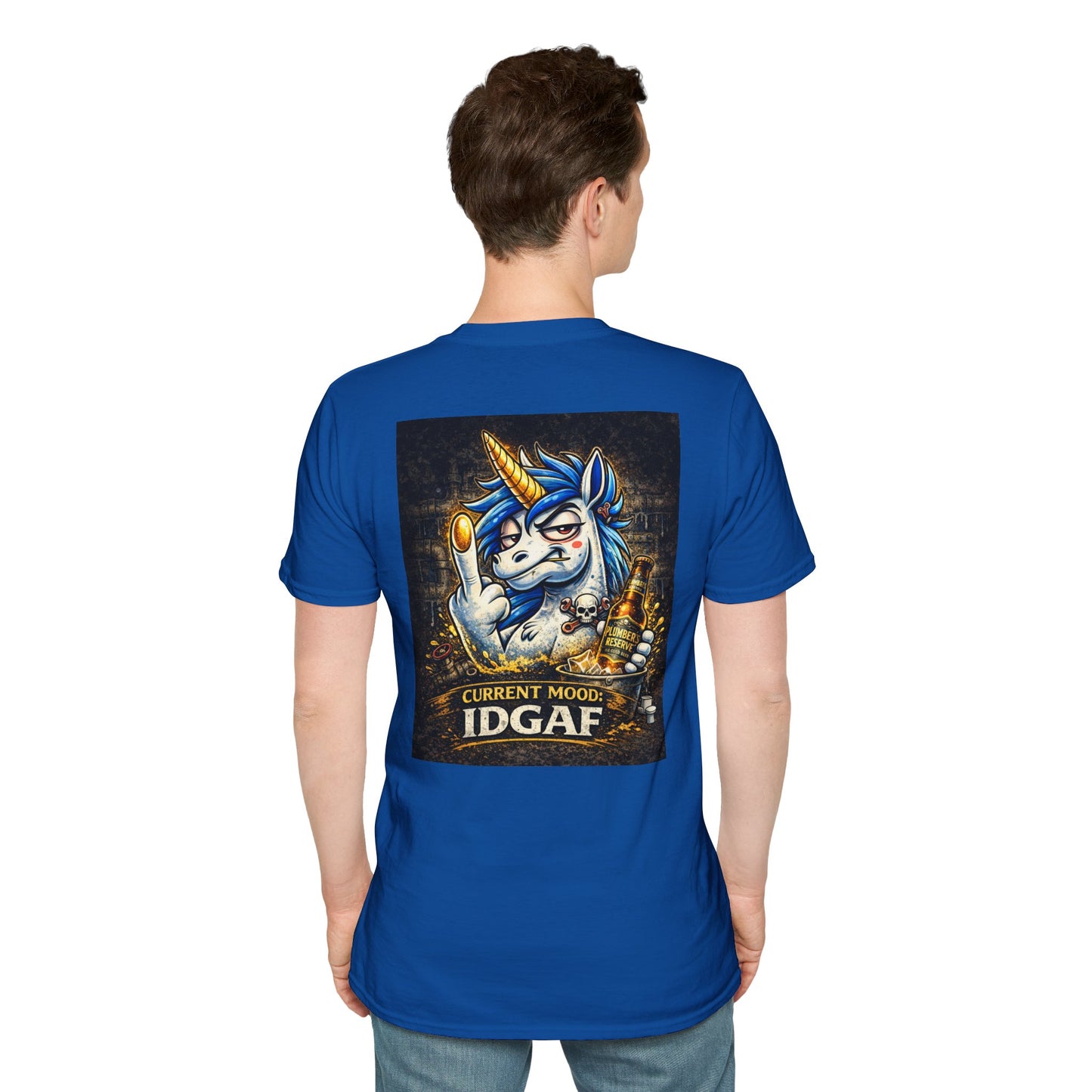 T-Shirt — 'I Have 3 Moods' Funny Unicorn Graphic Tee