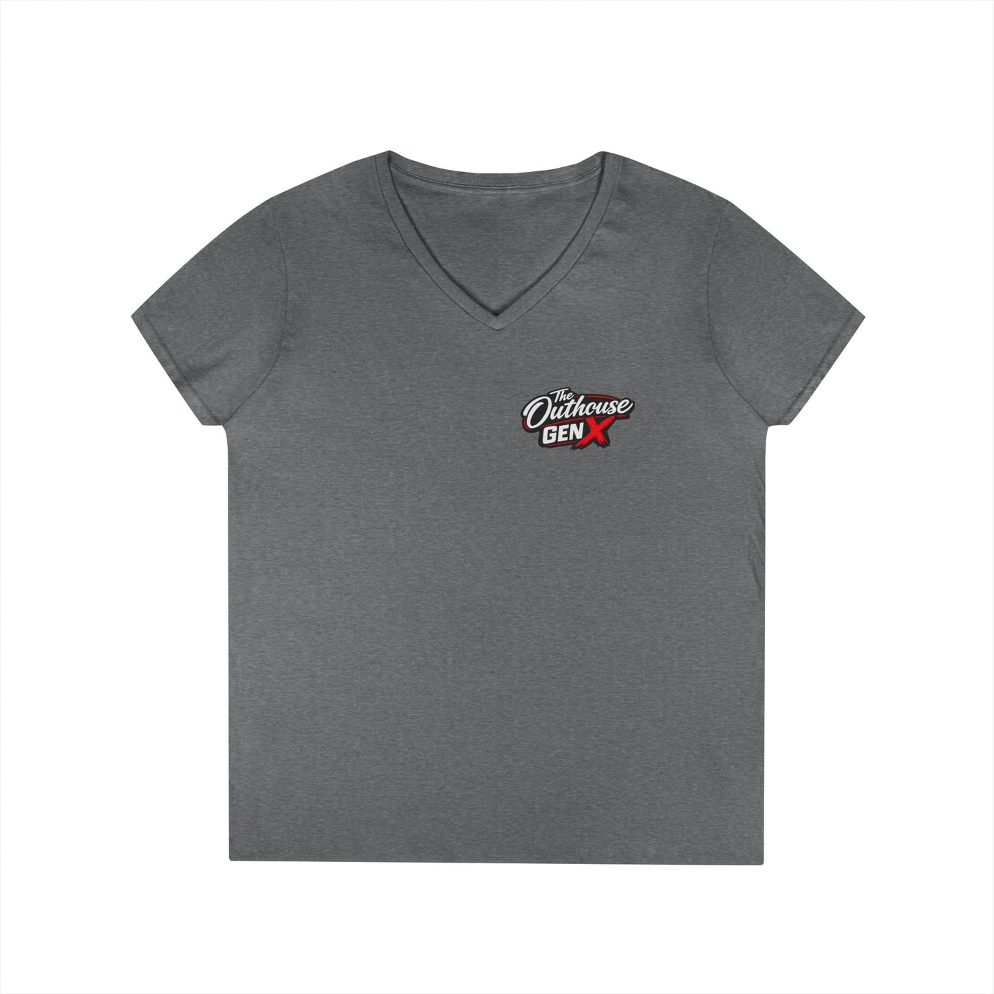 Gen X 'Raised on Hose Water' Ladies' V-Neck T-Shirt