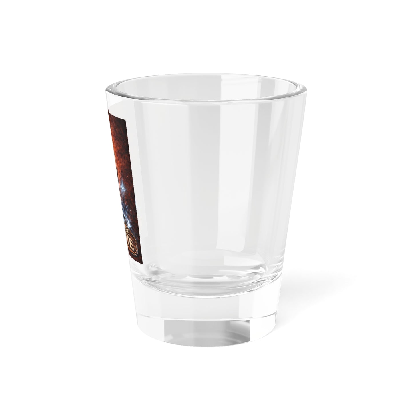 Shot Glass — "Outhouse Salute" Middle Finger Novelty Shooter