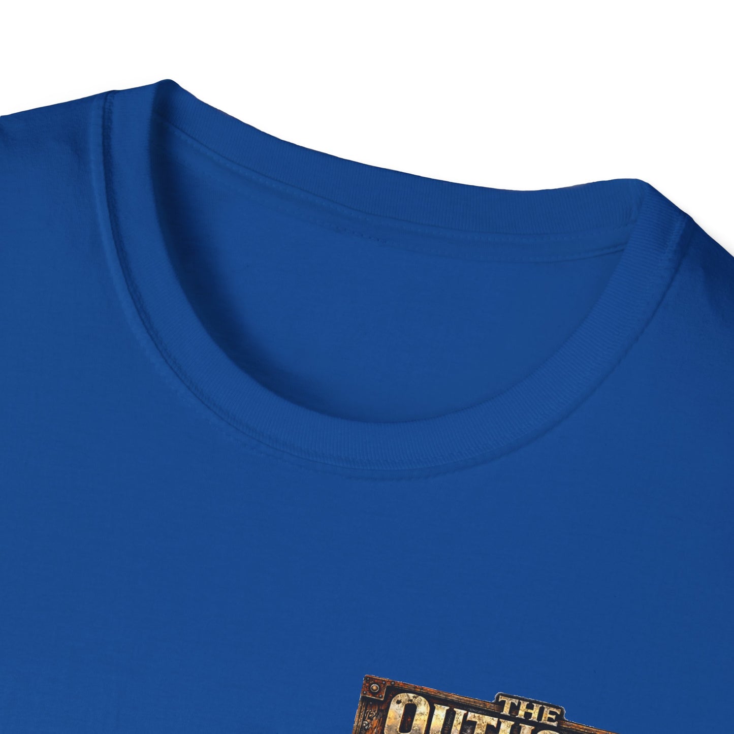 Outhouse Salute T-Shirt — Rustic Hand Gesture Graphic Tee