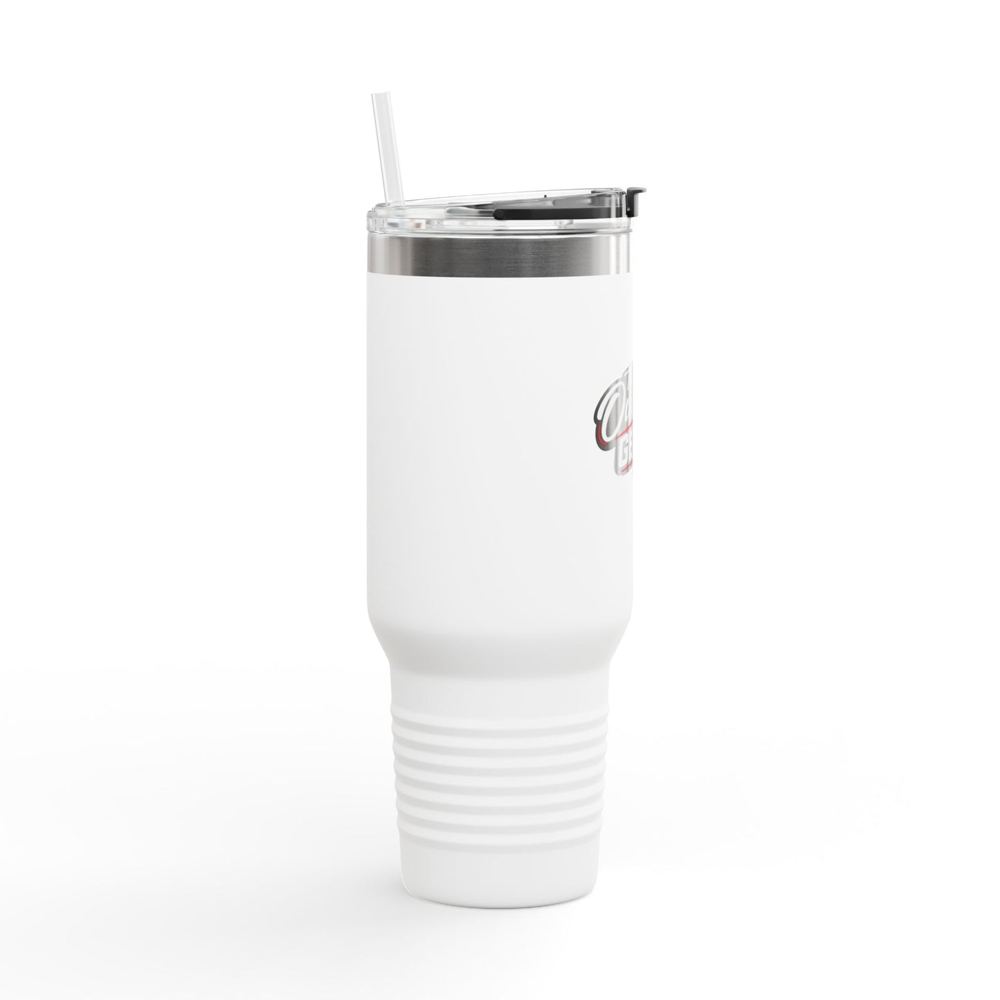 Outhouse Gen-X Insulated Tumbler — 40oz Travel Mug with Red X Logo