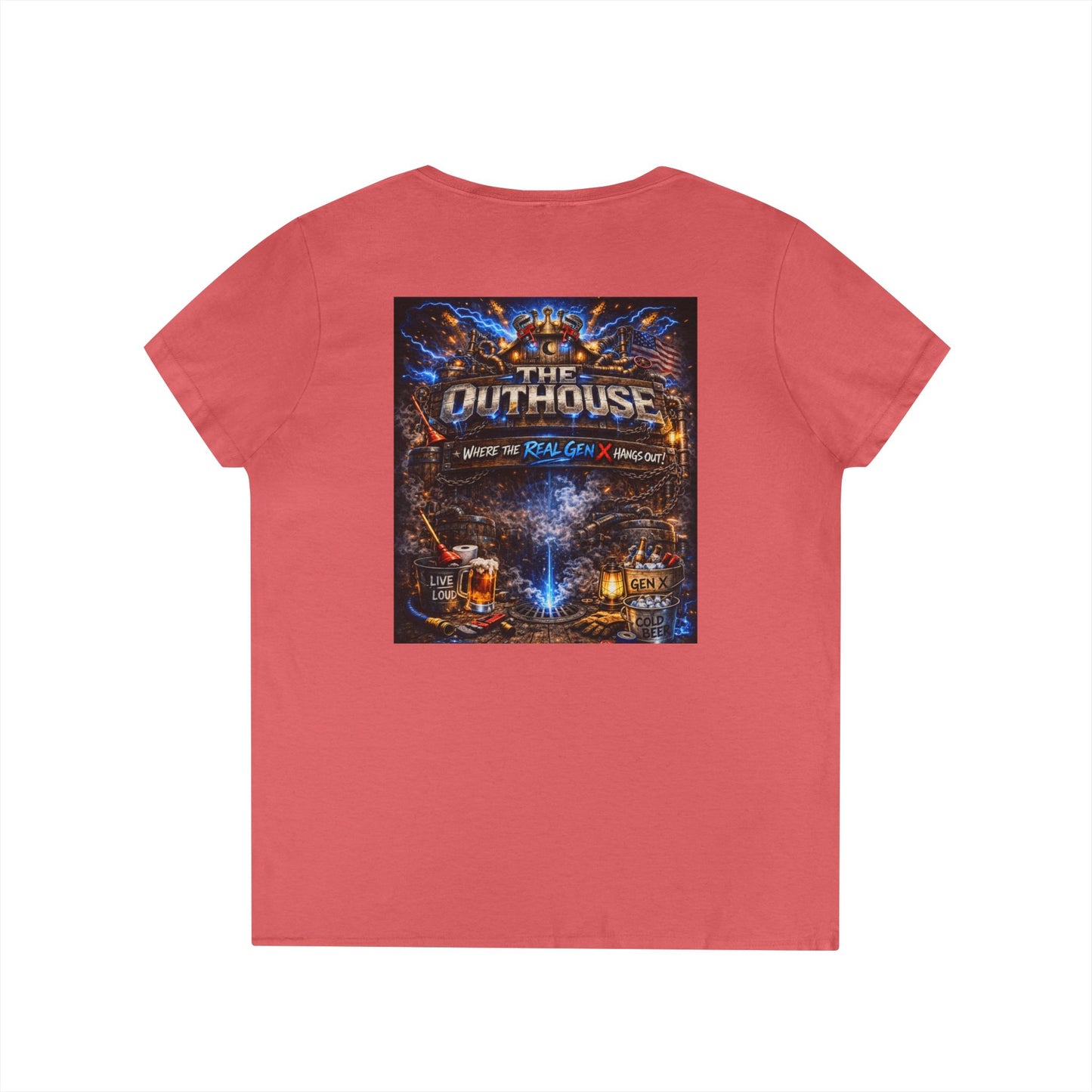 THE OUTHOUSE – GEN X GARAGE SERIES V-NECK