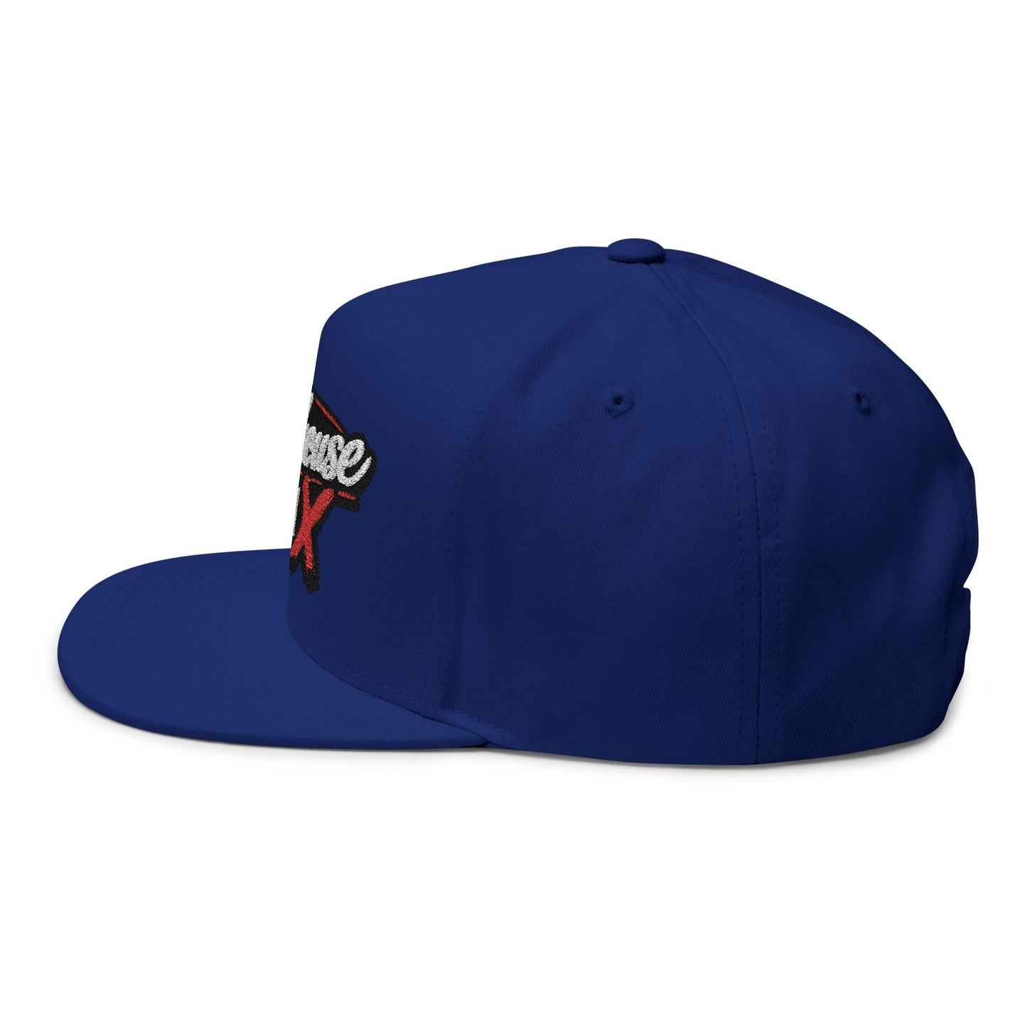Flat Bill Cap — "The Outhouse Gen X" Embroidered Snapback