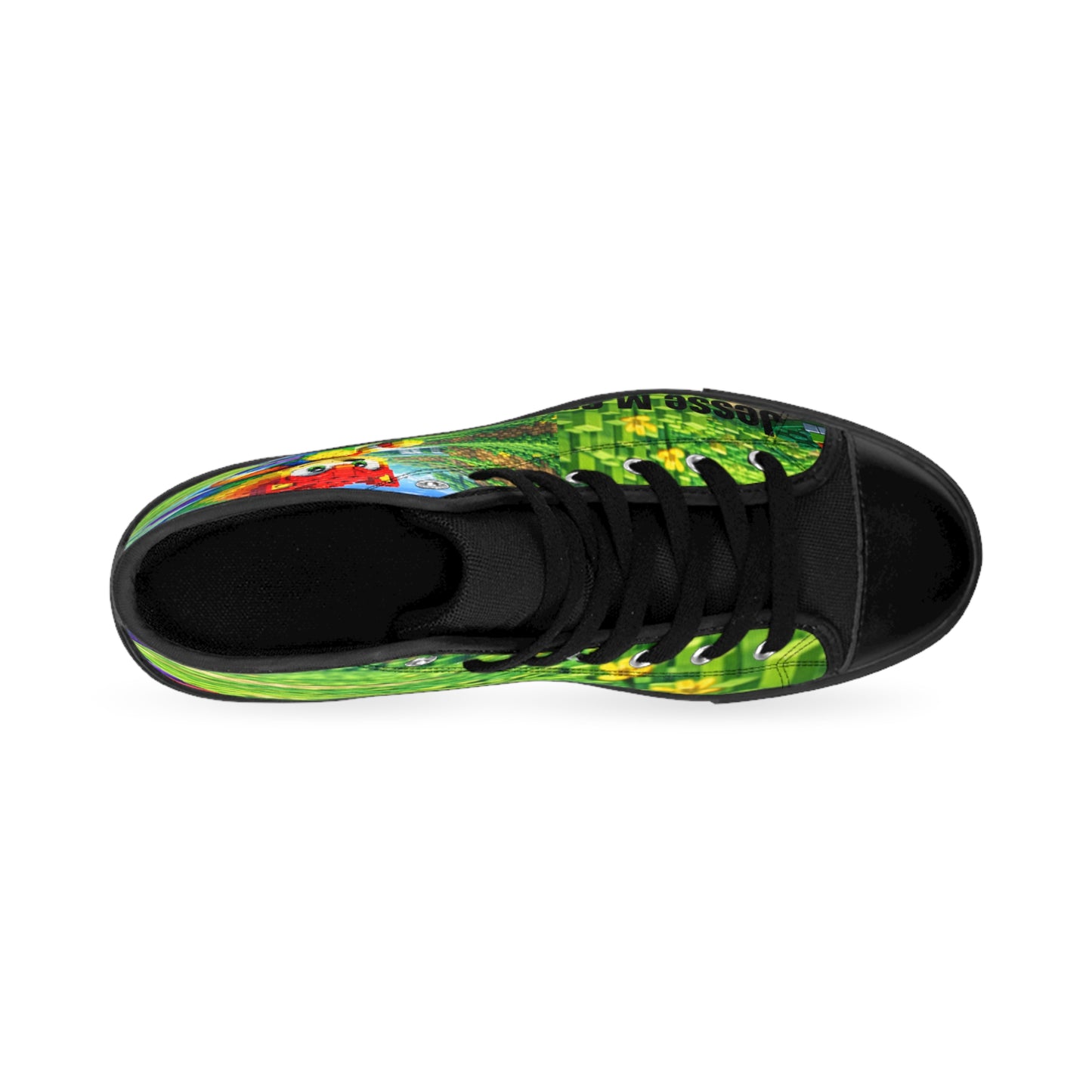 Custom Cartoon Character High-Top Sneakers — Jesse M Creation