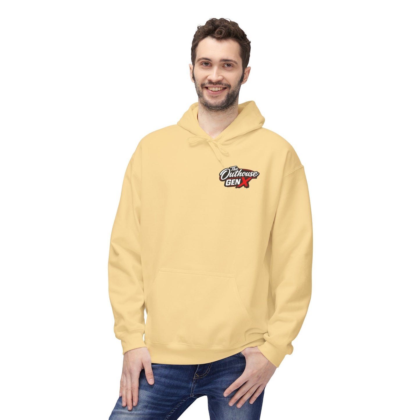 Hoodie — "The Outhouse" Fantasy Gaming Crew Pullover