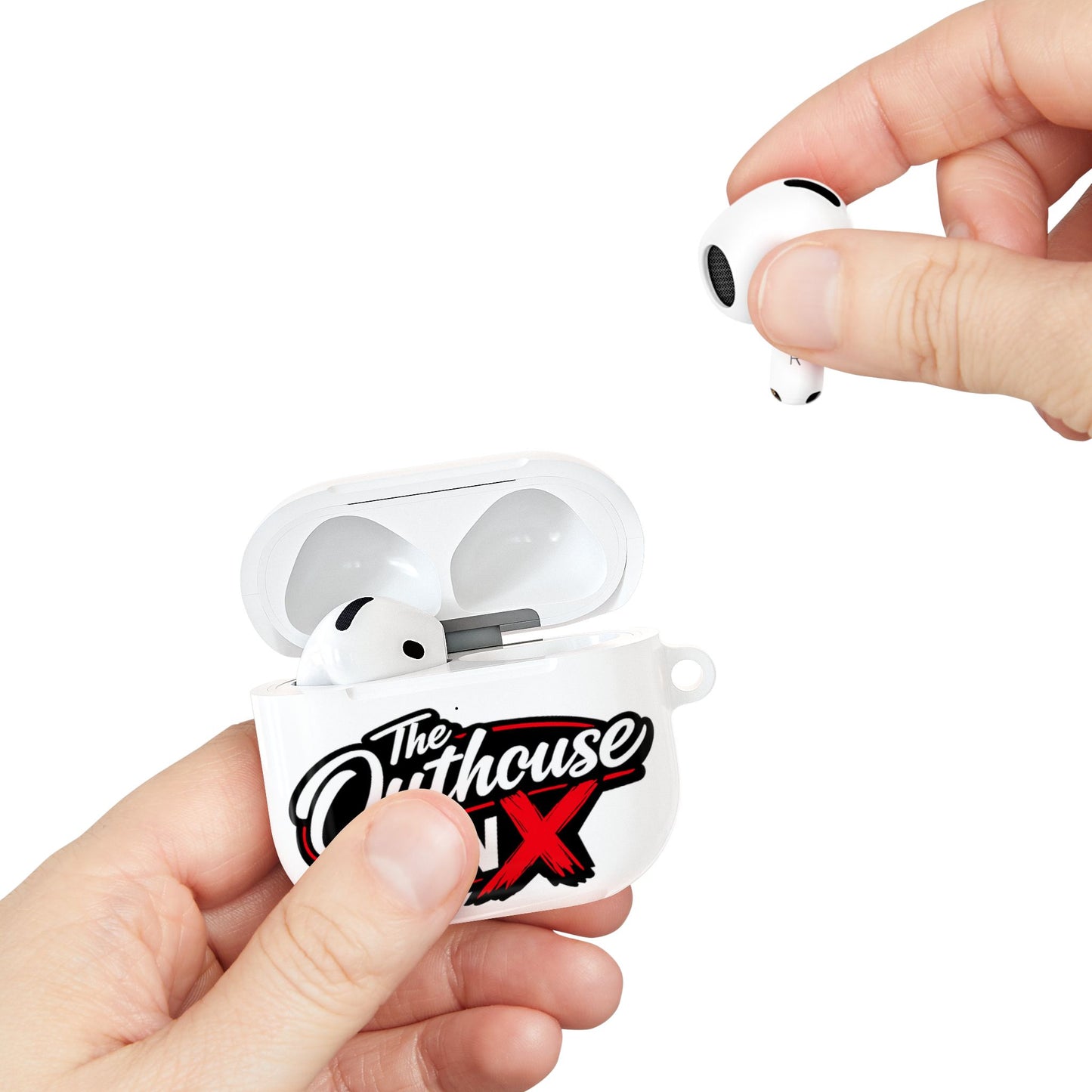 Gen X Outhouse AirPod Case – Retro Logo Protective Earbud Cover