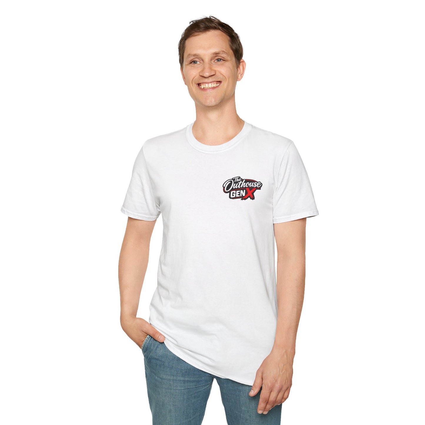 Gen X Hose Water T-Shirt — "Raised on Hose Water" Retro Firehouse Tee