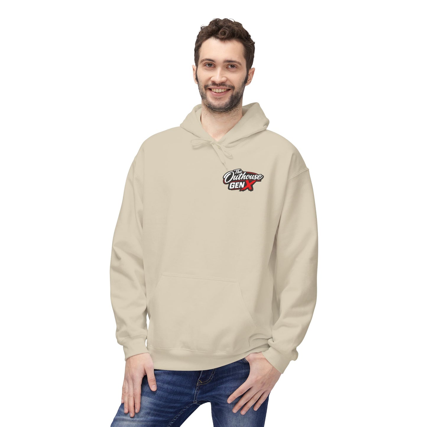 Hoodie — "The Outhouse" Fantasy Gaming Crew Pullover