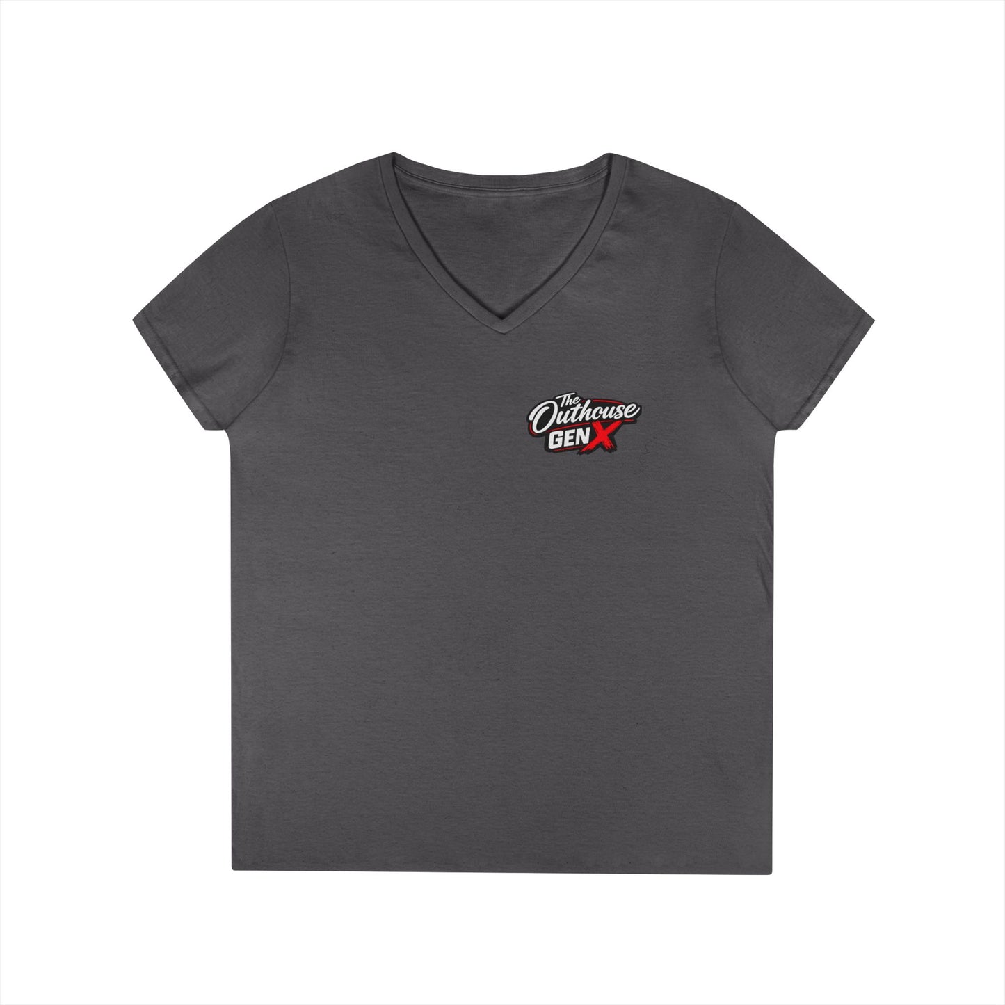 Gen X 'Raised on Hose Water' Ladies' V-Neck T-Shirt