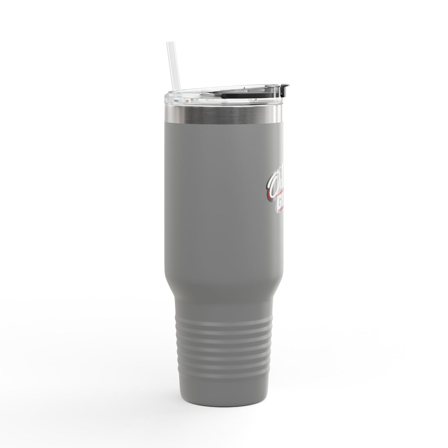 Outhouse Gen-X Insulated Tumbler — 40oz Travel Mug with Red X Logo