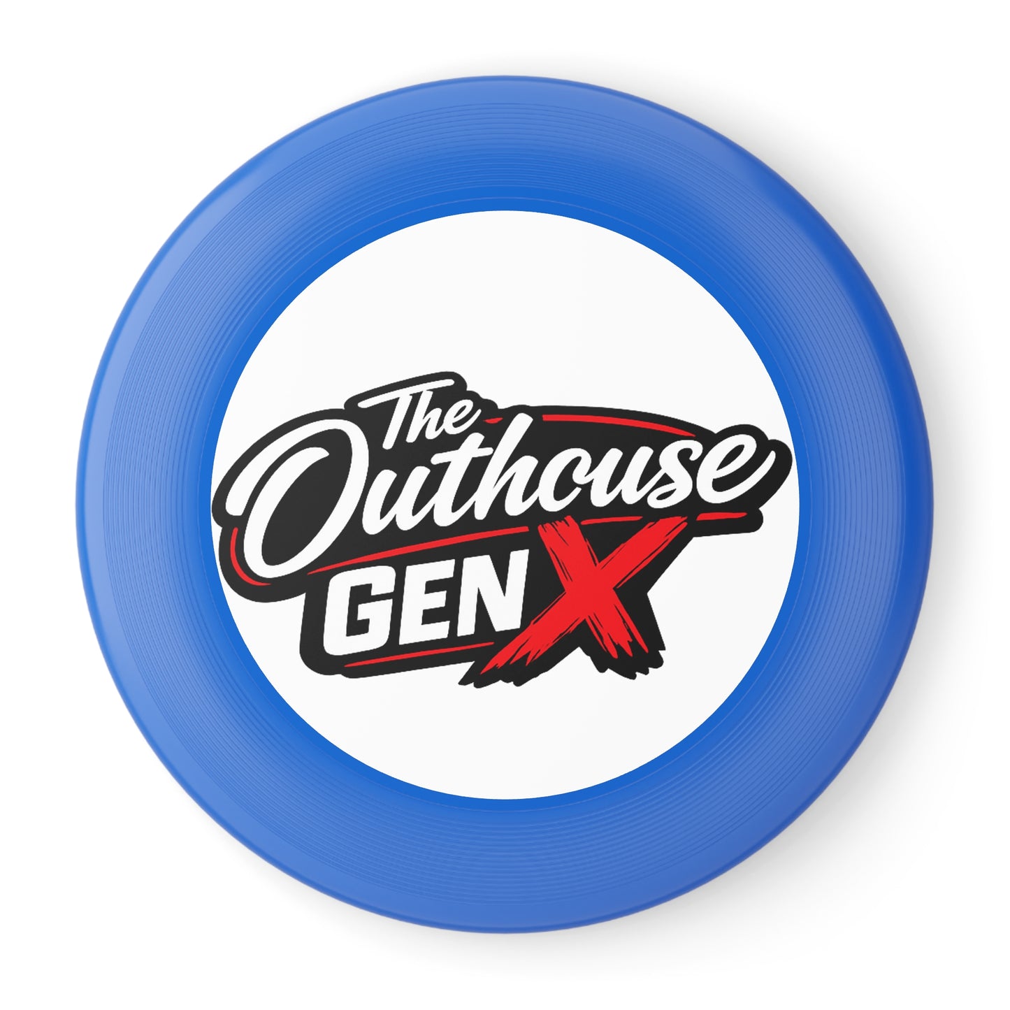 Frisbee — 'The Outhouse Gen X' Logo Flying Disc