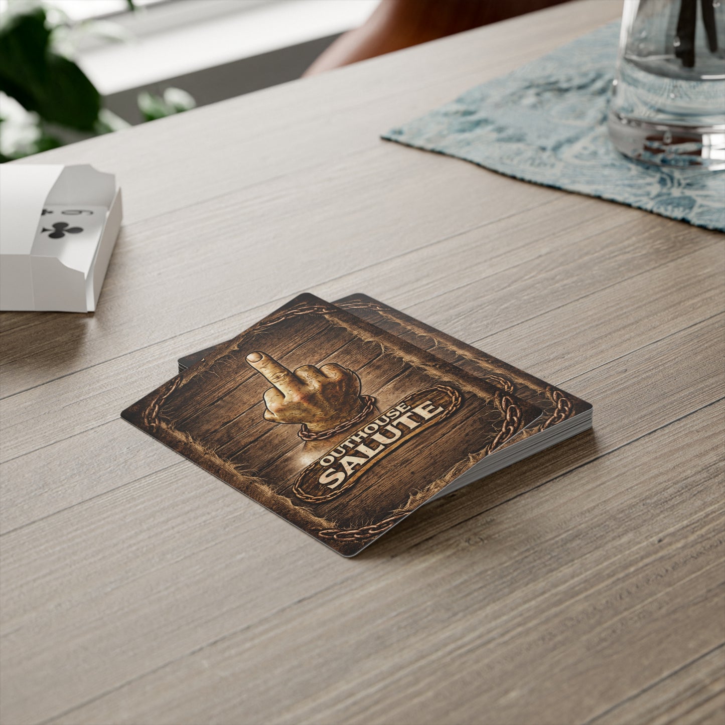 💥OUTHOUSE SALUTE™ POKER CARDS