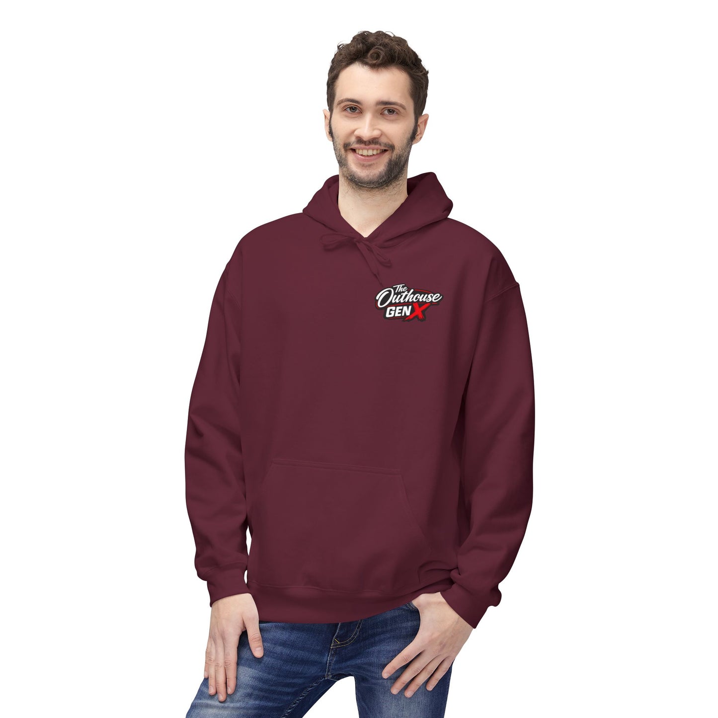 Hoodie — "The Outhouse" Fantasy Gaming Crew Pullover