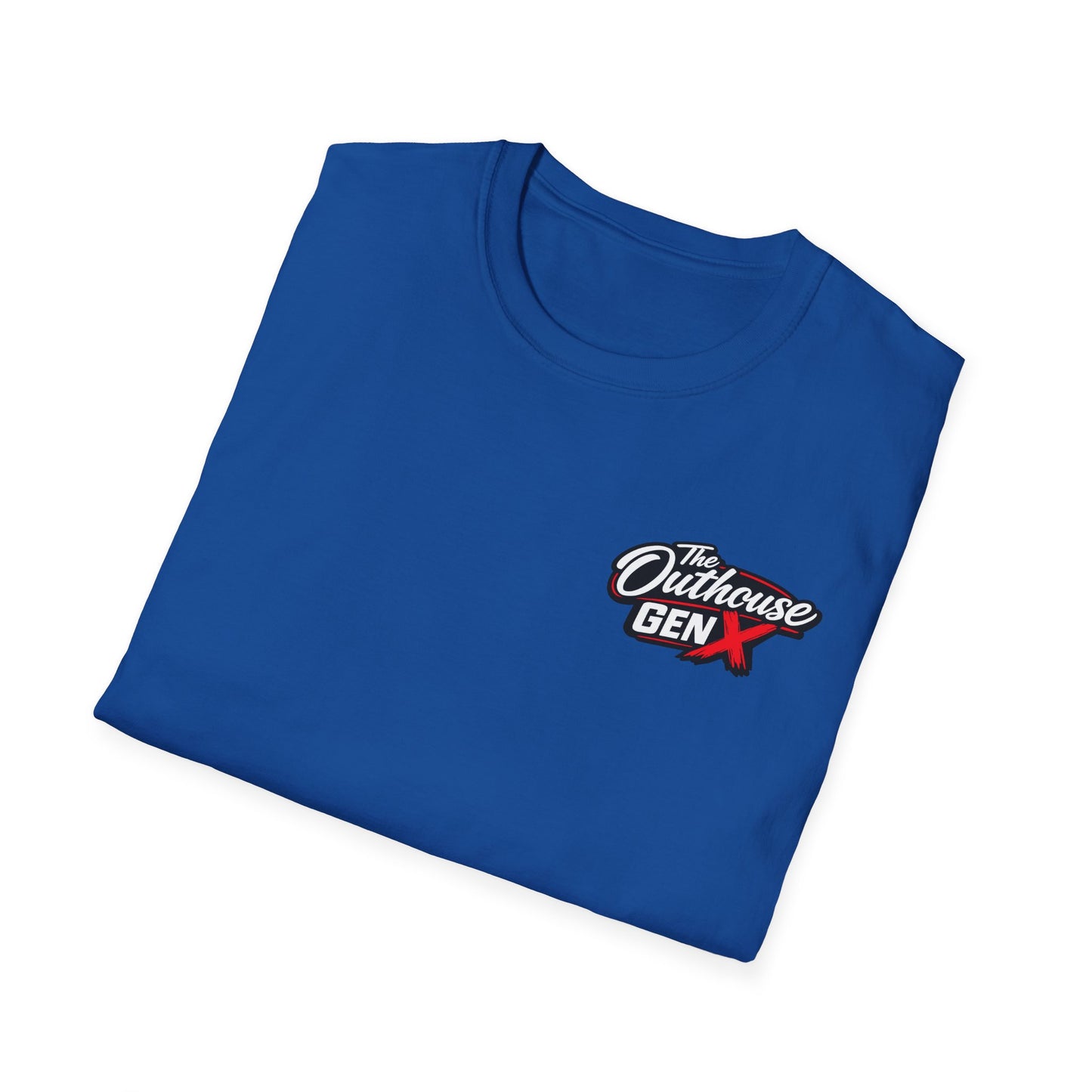Outhouse Gen-X T-Shirt — "Gen-X Mood: IDK • IDC • IDGAF" Retro Beer Graphic