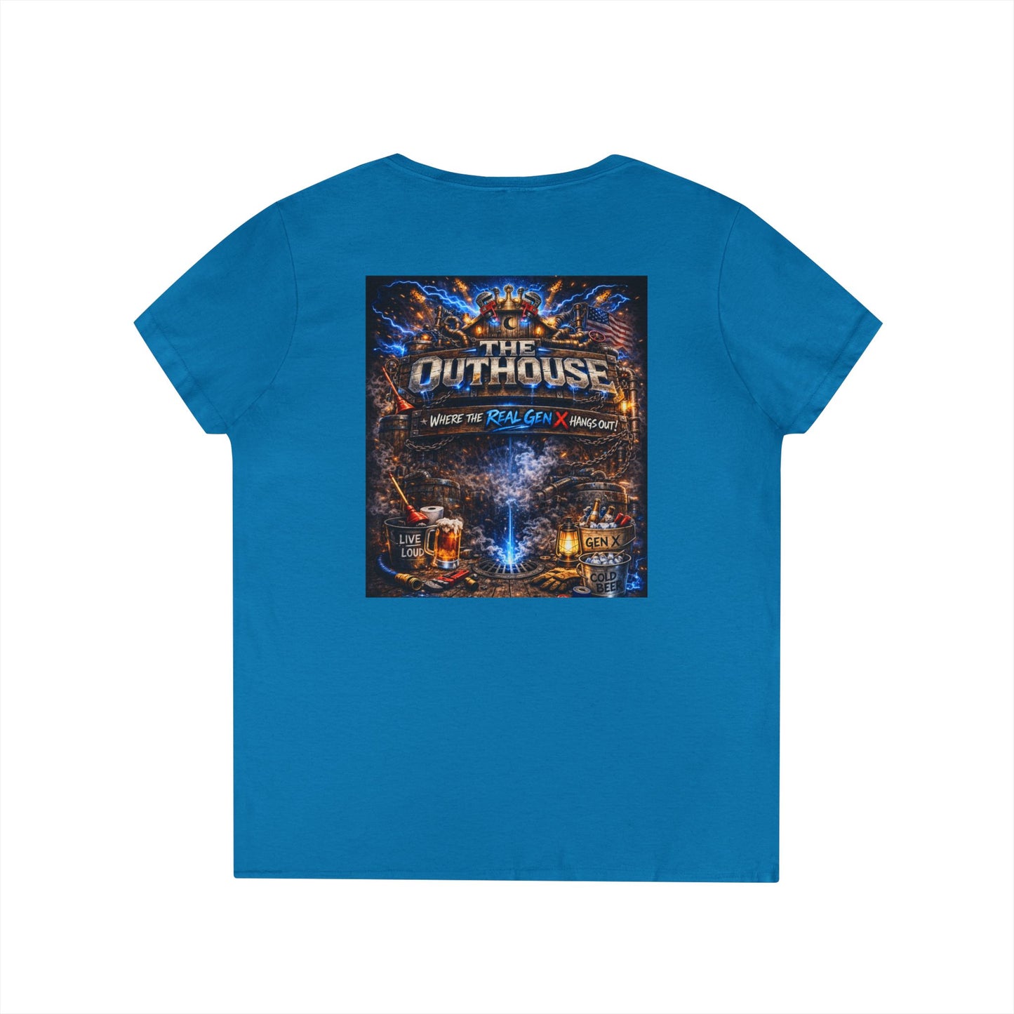 THE OUTHOUSE – GEN X GARAGE SERIES V-NECK