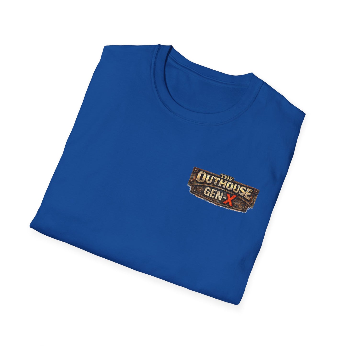 The Outhouse Cold Beer T-Shirt — Gen‑X Garage Hangout Graphic Tee