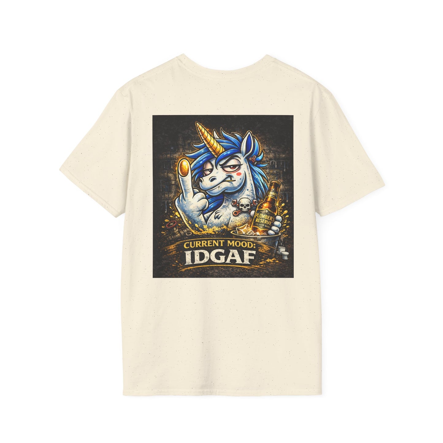 T-Shirt — 'I Have 3 Moods' Funny Unicorn Graphic Tee
