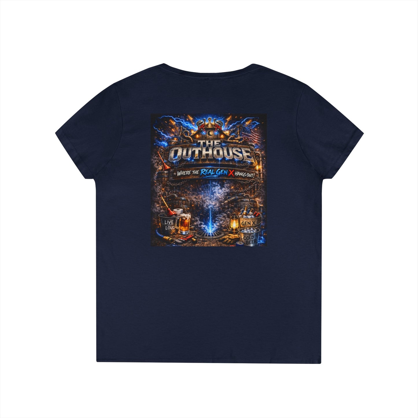 THE OUTHOUSE – GEN X GARAGE SERIES V-NECK