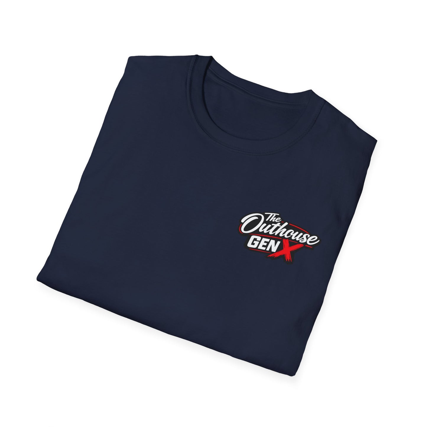 Outhouse Gen-X T-Shirt — "Gen-X Mood: IDK • IDC • IDGAF" Retro Beer Graphic