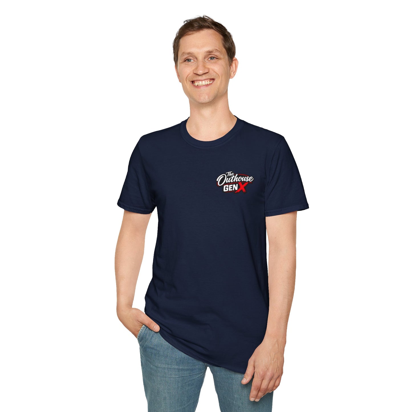 Gen X Hose Water T-Shirt — "Raised on Hose Water" Retro Firehouse Tee